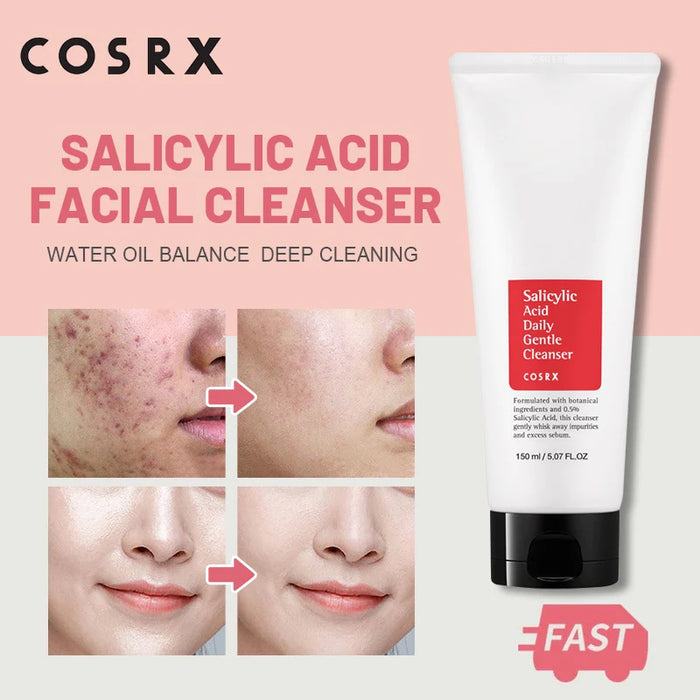 Cosrx Salicylic Acid Daily Gentle Cleanser 150 ( Original Factory Leftover )