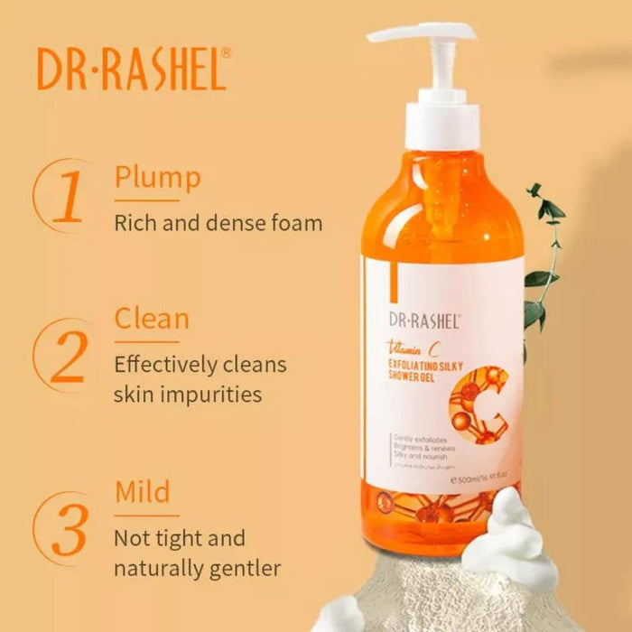 Dr Rashel Vitamin C Exfoliating Shower Gel – 500 ml