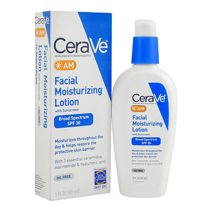 Cerave Facial Moisturizing Lotion AM – 89 ml ( Original Factory Leftover )