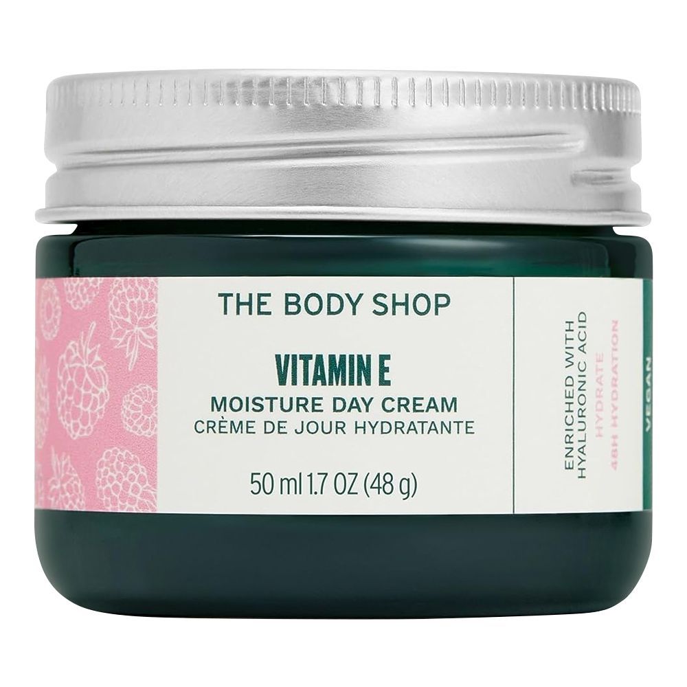 The Body Shop Vitamin E Moisture Day Cream 50 ml (Original Factory Leftover )