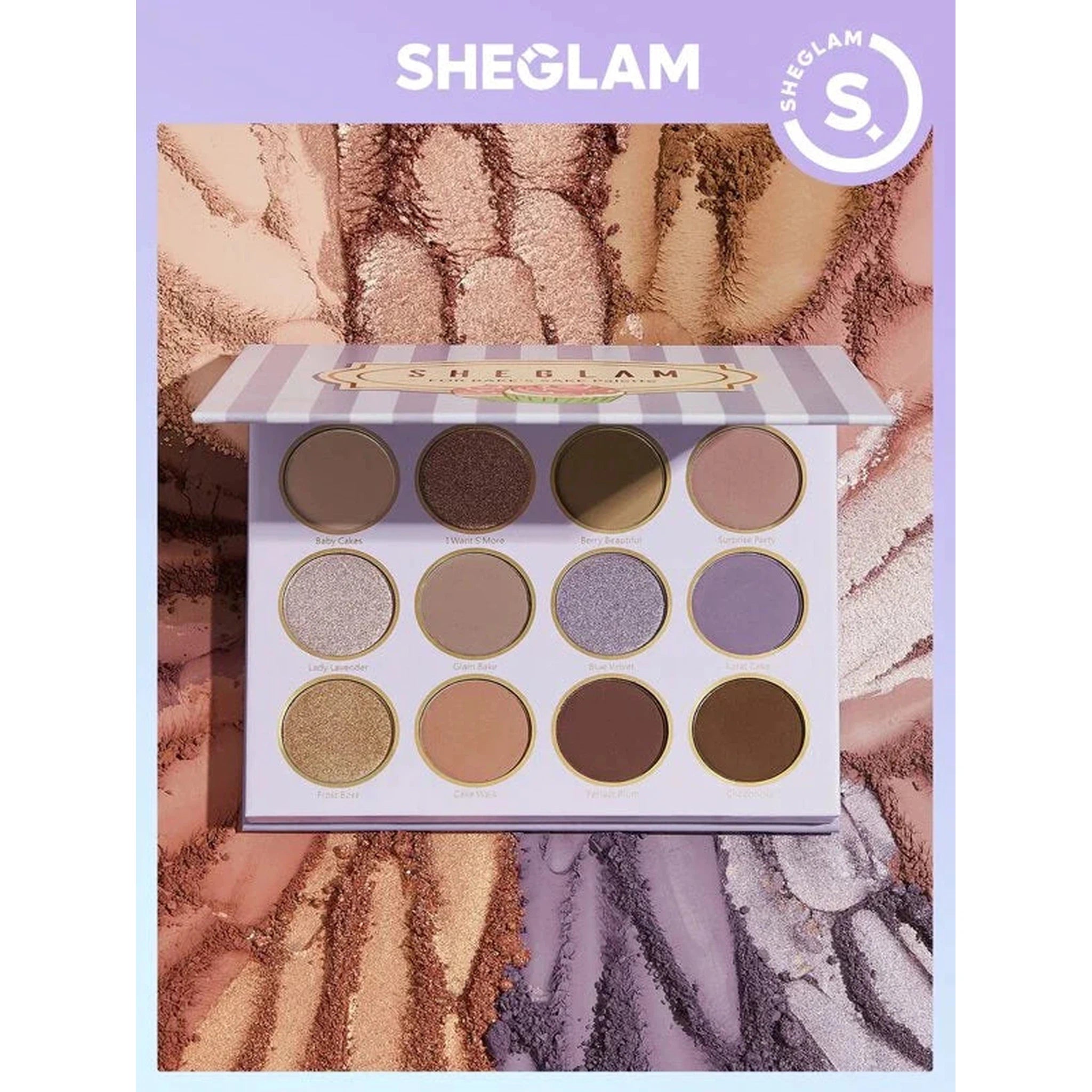 Sheglam Bake Off Eyeshadow Palette 12 Colors ( A+++ Replica )