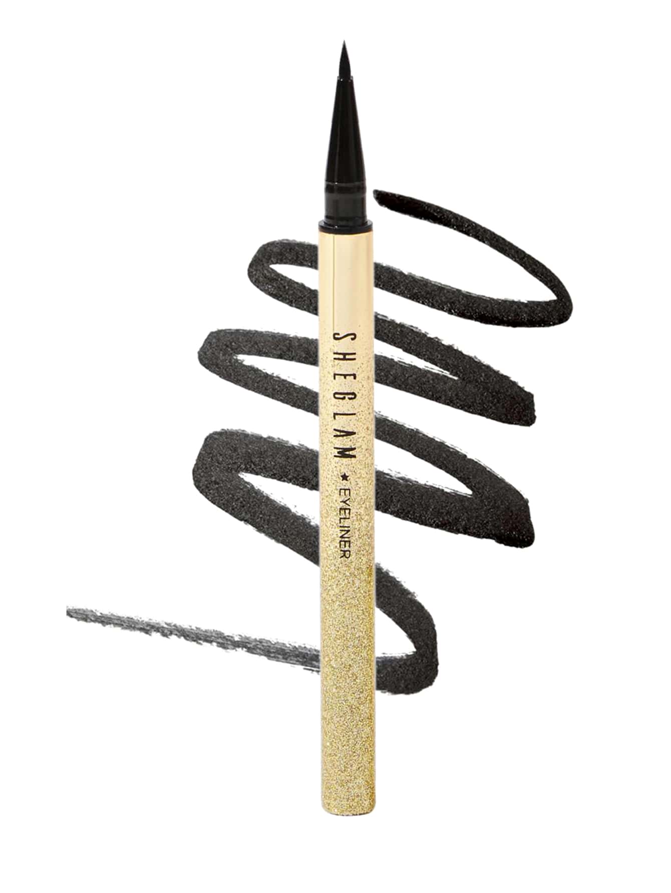 SHEGLAM- LINE & DEFINE WATERPROOF LIQUID EYELINER - BLACK (ORIGINAL FACTORY LEFTOVER)