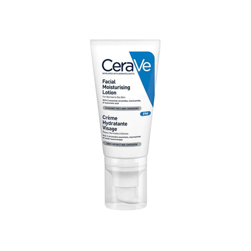 Cerave PM Facial Moisturizing Lotion Tube (Original Factory Leftover Stock) – 52 ml