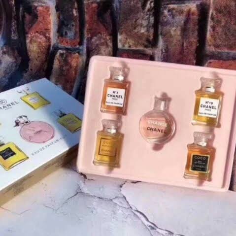 Chance pack of 5 mini perfume set