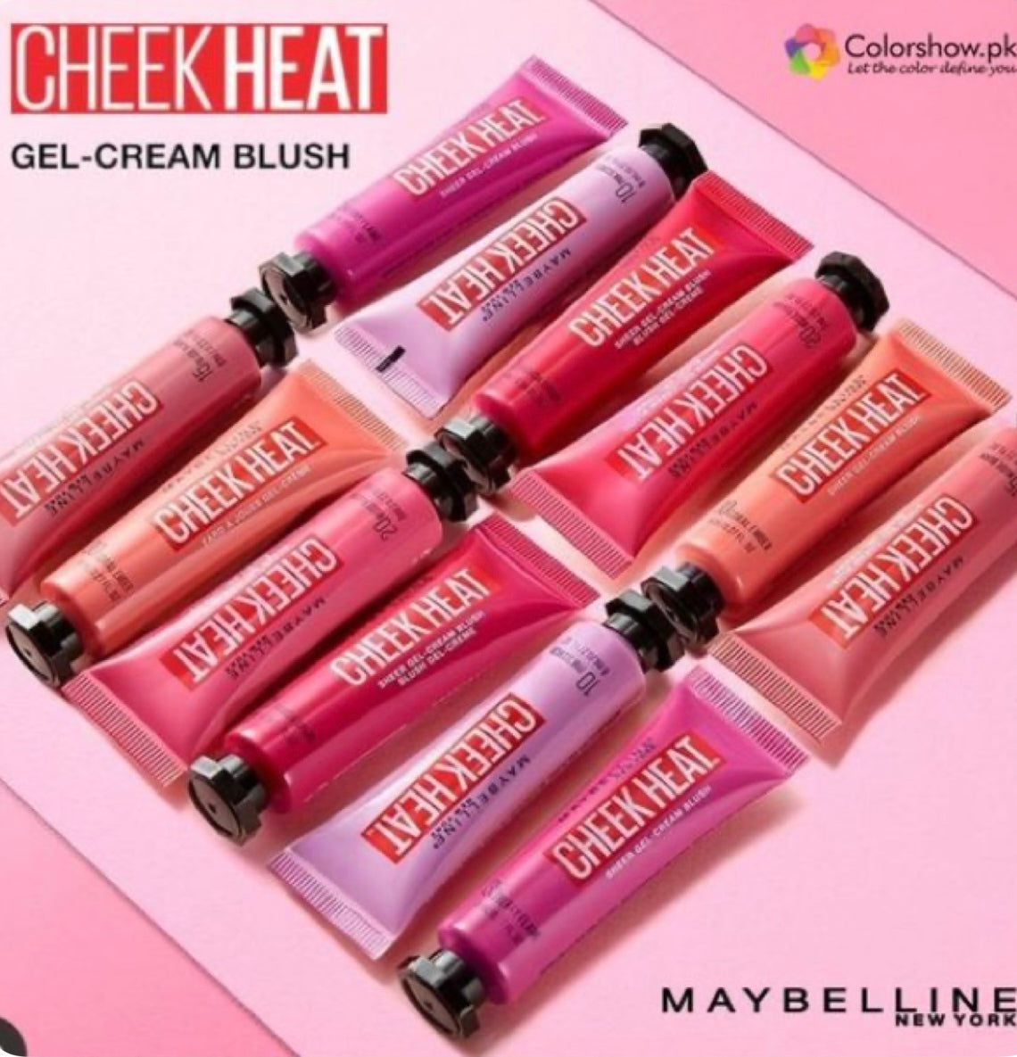 Cheek heat tint