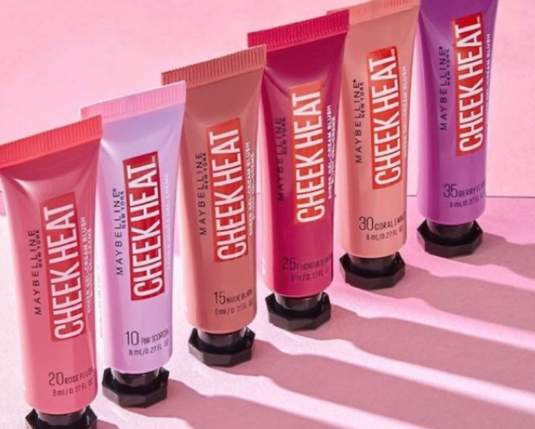 Cheek heat tint