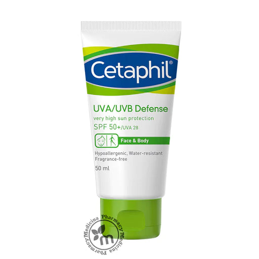 Cetaphil UVB/UVA Defence SPF 50 Sunscreen 50 ml ( Factory Leftover Stock )
