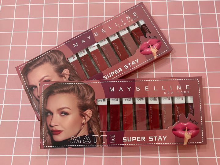 Maybelline Super Stay Matte – 12 Pcs