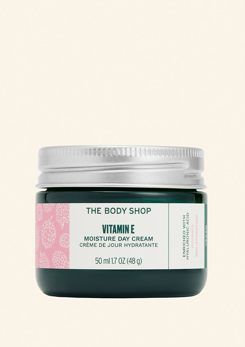 The Body Shop Vitamin E Moisture Day Cream 50 ml (Original Factory Leftover )