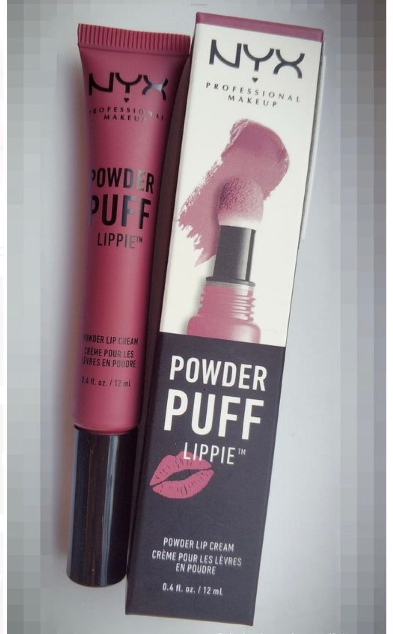 NYx powder puff lipie