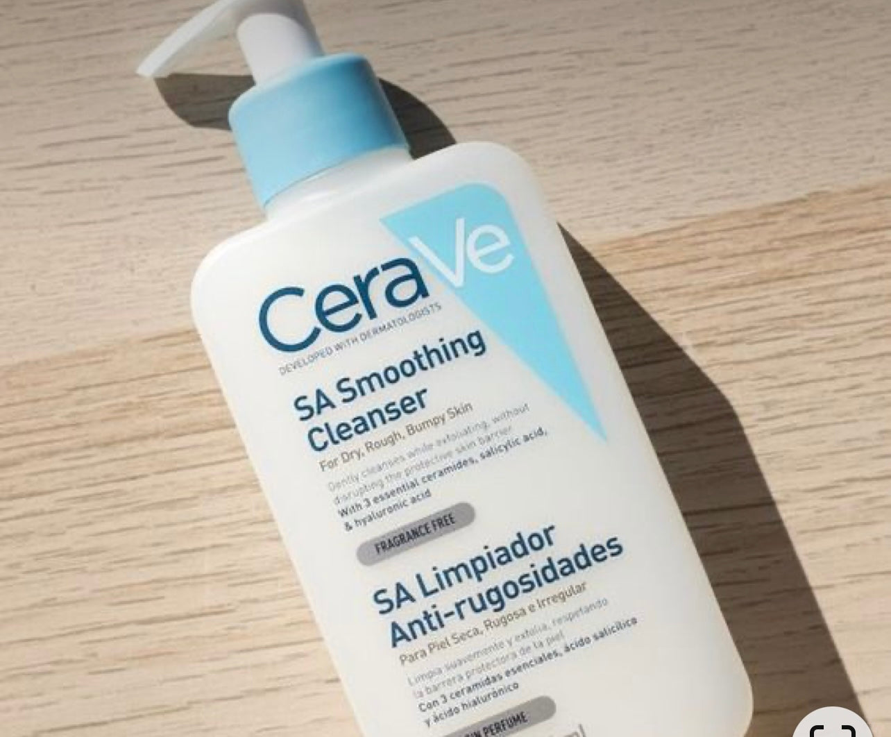 CeraVe smoothing cleanser