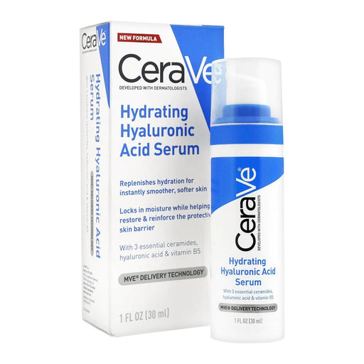 Cerave Hydrating Hyaluronic Acid Serum (Factory Leftover Stock ) – 30 ml