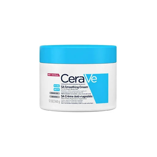 CeraVe SA Smoothing Salicylic Acid Cream (Original Factory Leftover Stock) – 340g