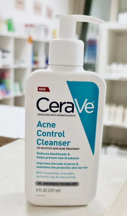Cerave Acne Control Cleanser 237 ml (Original Factory Leftover )