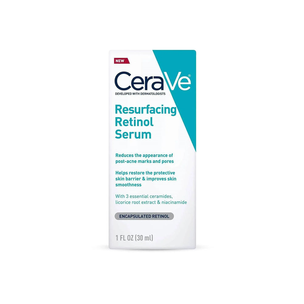 Cerave Resurfacing Retinol Serum (Factory Leftover Stock ) – 30 ml