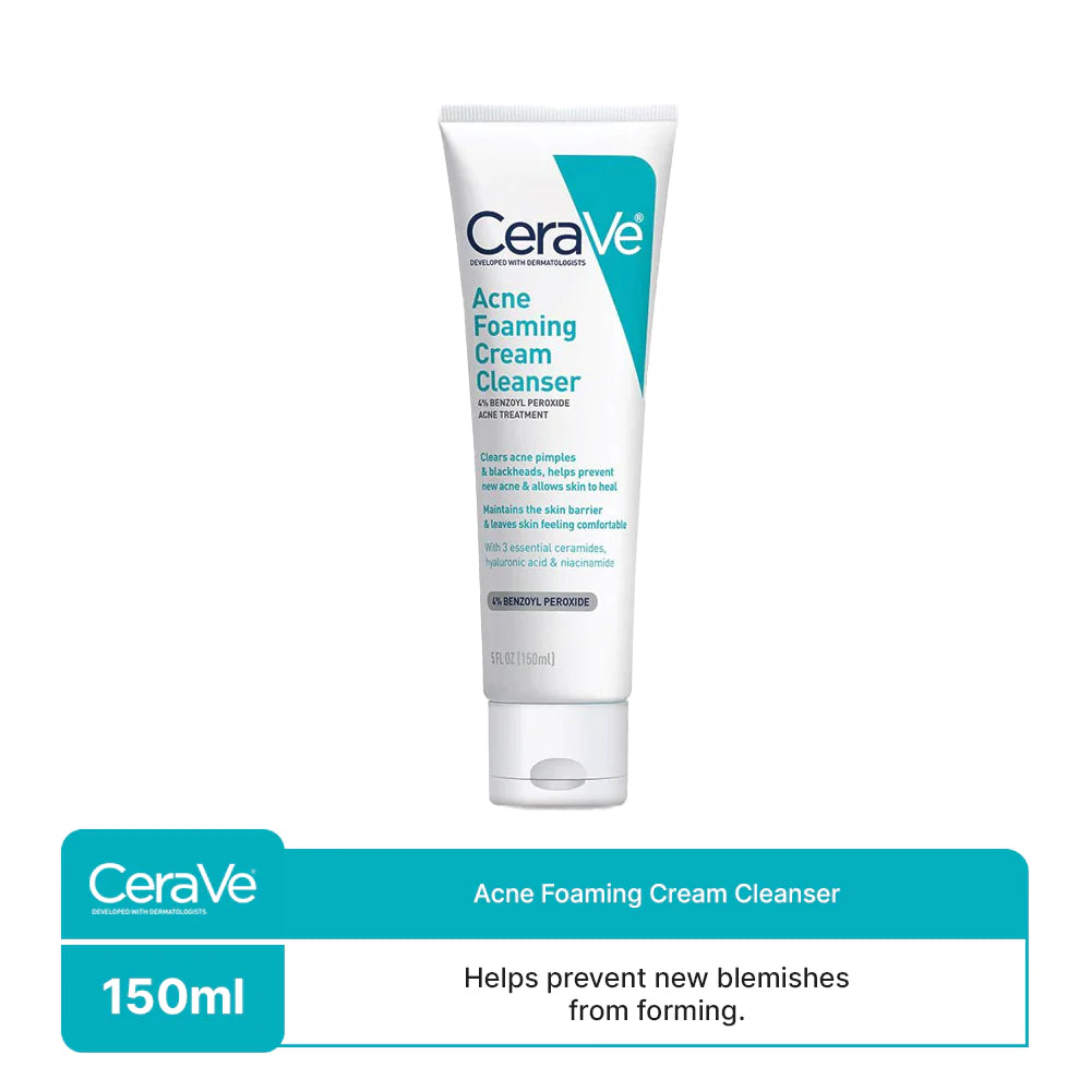 Cerave Acne Foaming Cleanser – 150 ml ( Original Factory Leftover Stock )