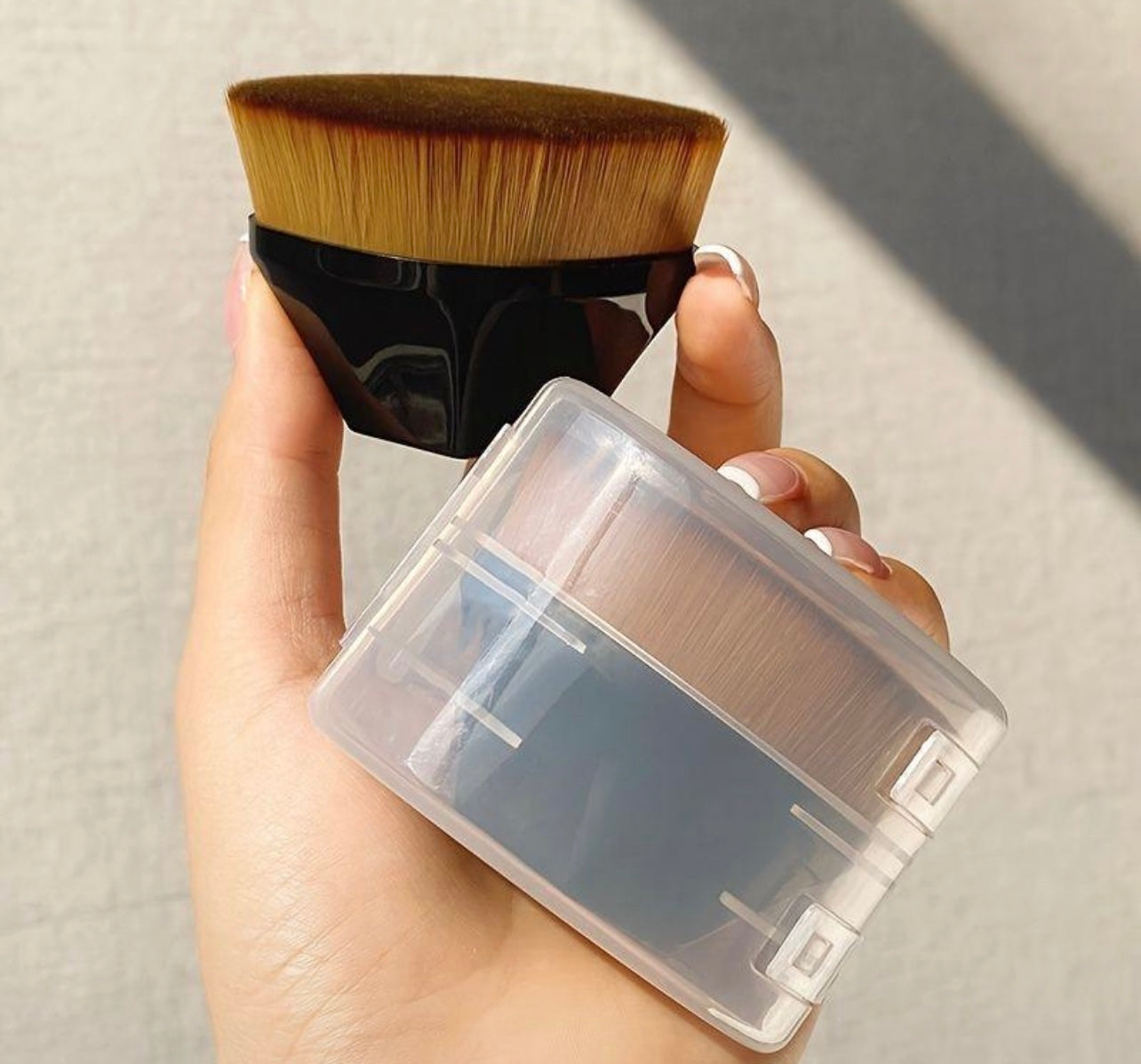 Bronze blending brush