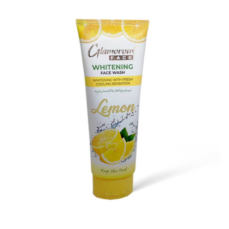 Glamorous Whitening Face Wash – Lemon