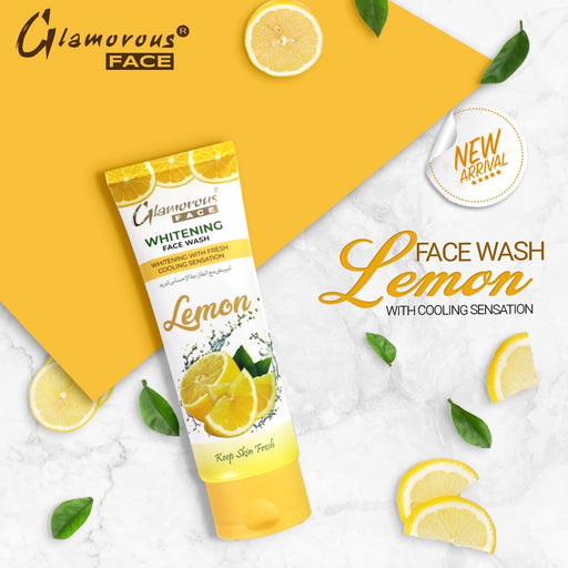 Glamorous Whitening Face Wash – Lemon