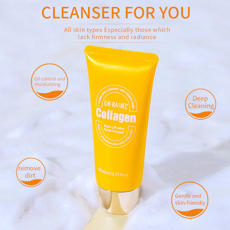 Dr Rashel Collagen Multi Lift Facial Cleanser – 80 ml