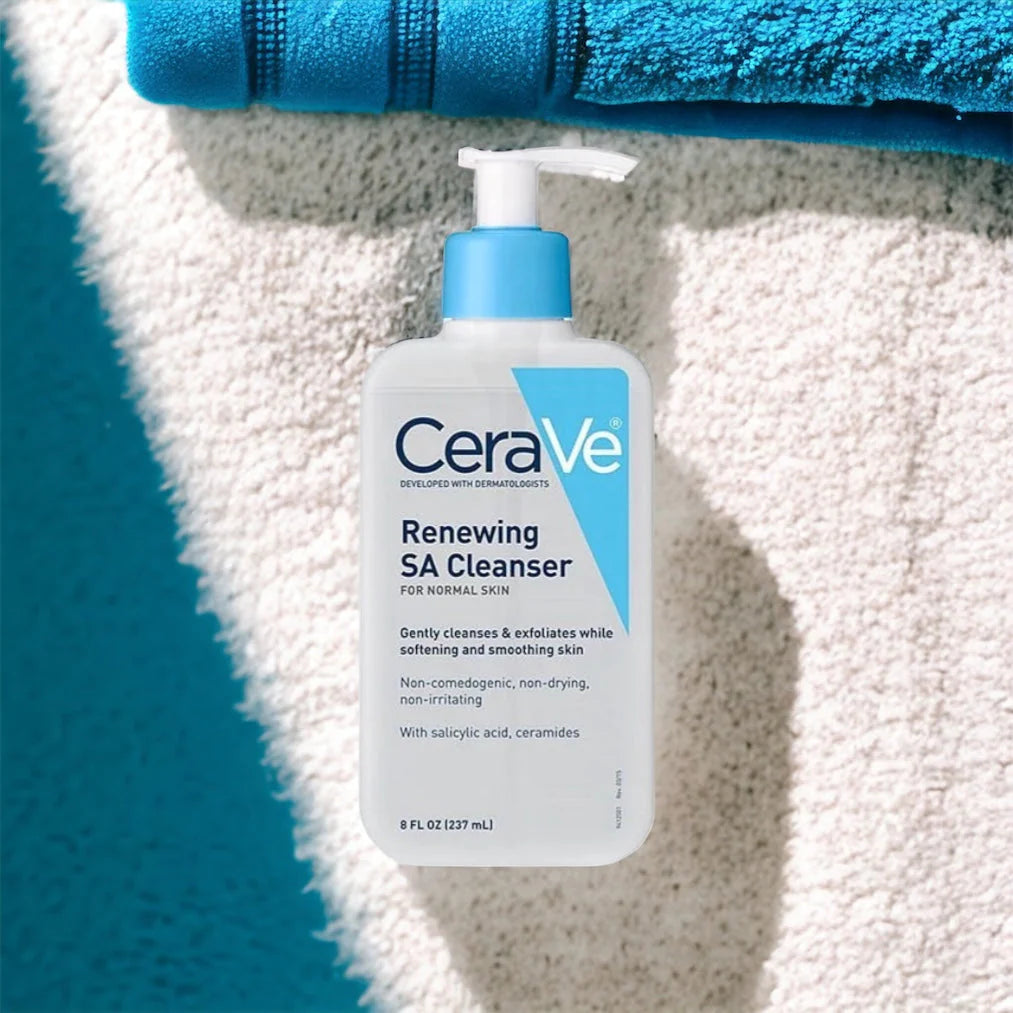 Cerave Renewing SA Cleanser 237 ml (Original Factory Leftover )