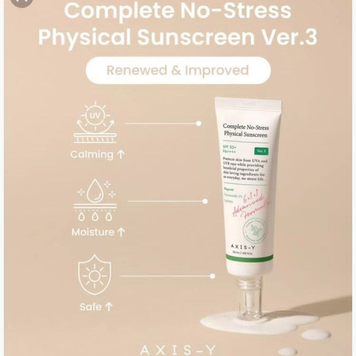 Axis y sunscreen SPF 50