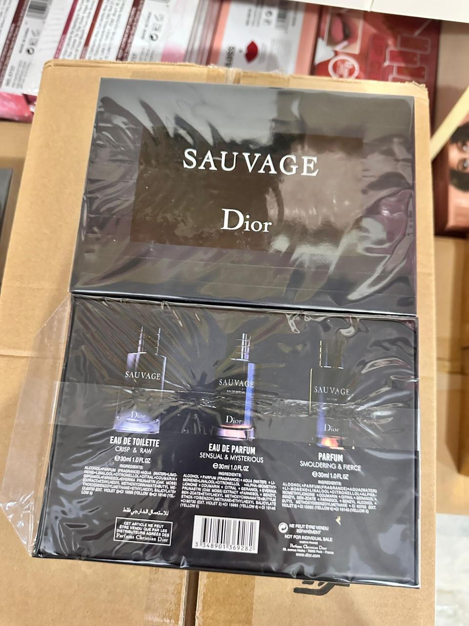 Dior sauvage perfume gift set