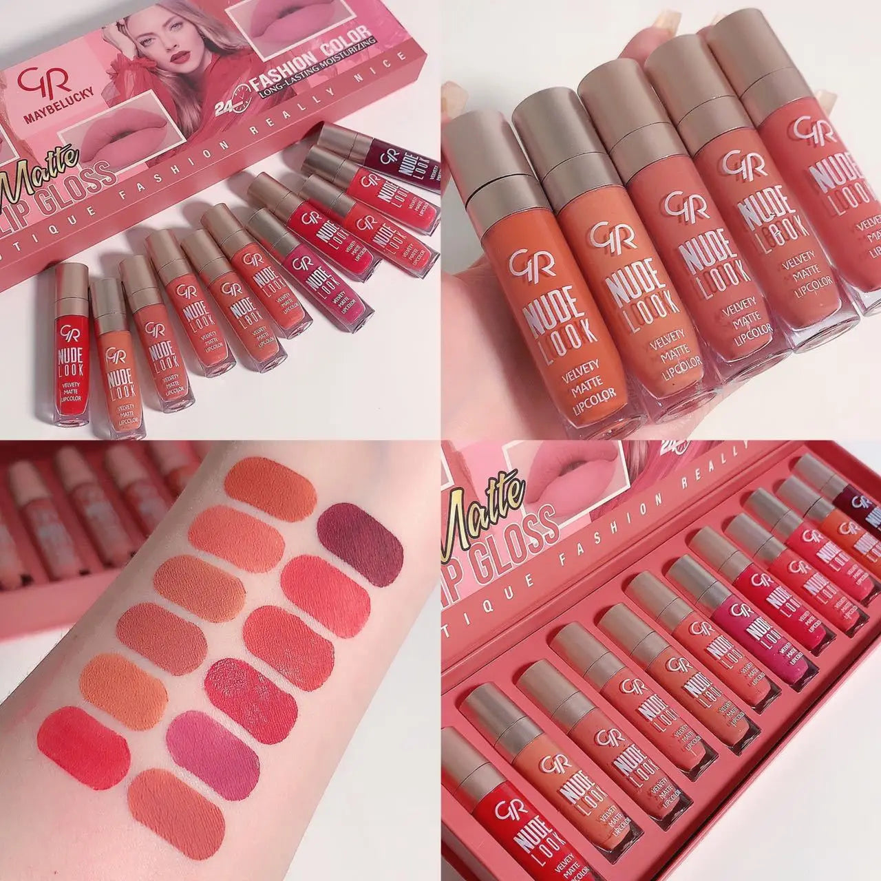 Golden rose Liquid Matte 12 pcs Set