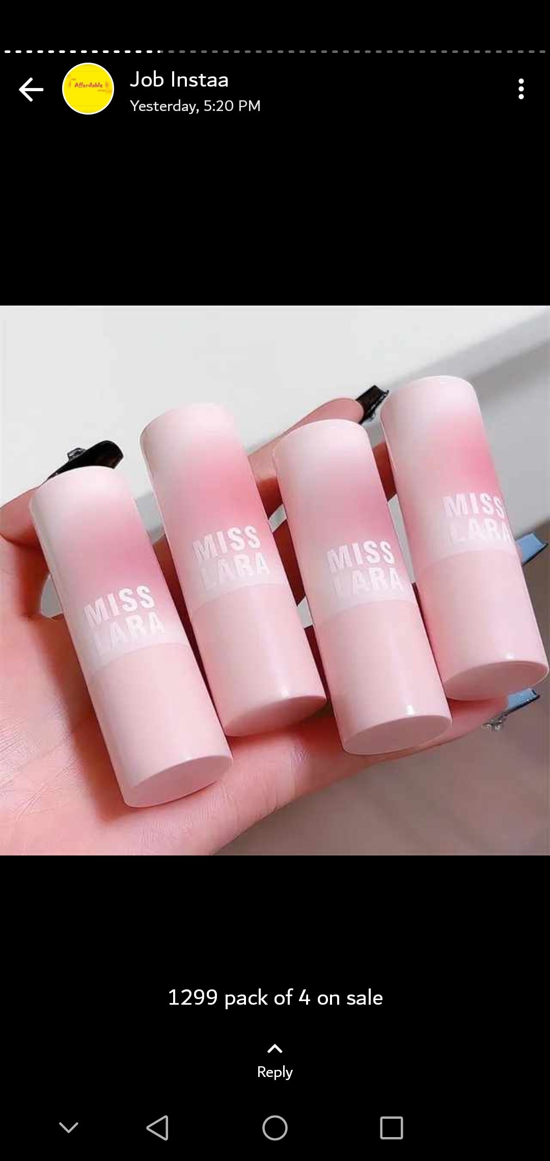 Miss Lara blush stick