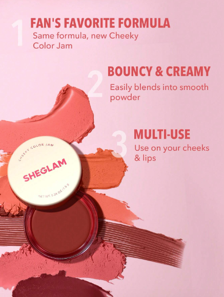 SHEGLAM Cheeky Color Jam - Carnation Dream