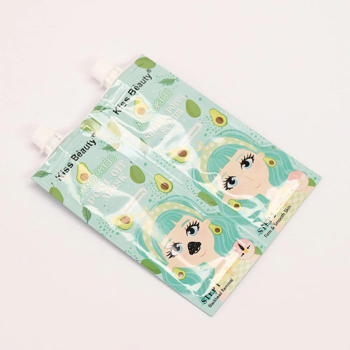 Kiss Beauty 2 in 1 Avocado Peel Off and Shrink Pores Serum for Nose