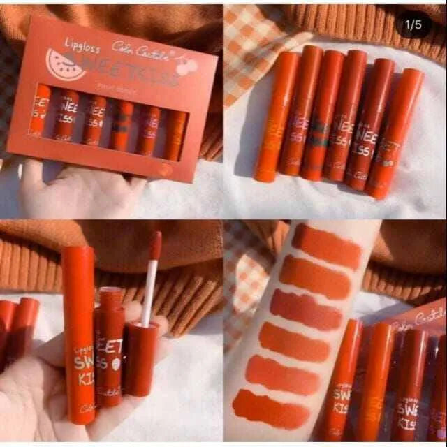 Color Castle Sweet Kiss Liquid Mattes Set of 6 Pcs