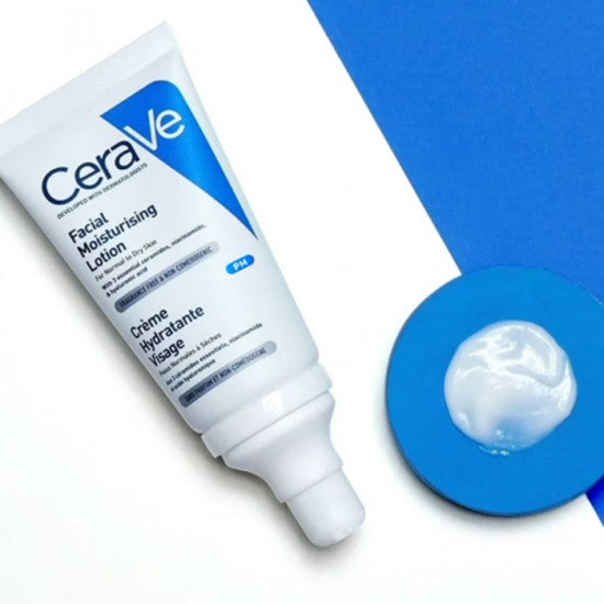 Cerave PM Facial Moisturizing Lotion Tube (Original Factory Leftover Stock) – 52 ml