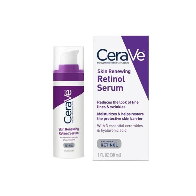 Cerave Skin Renewing Retinol Serum (Factory Leftover Stock) – 30 ml