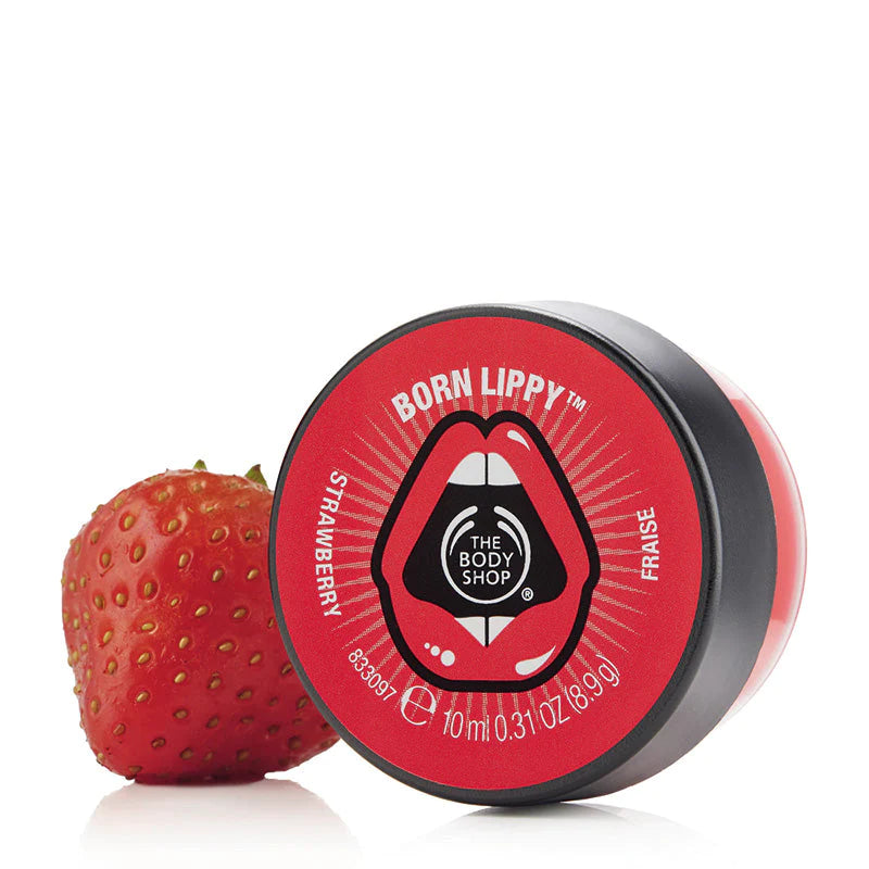 Born Lippy™ Lip Balm Pot – Strawberry