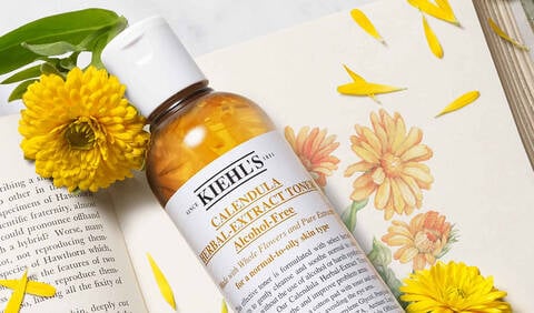 Kiehl’s Calendula Herbal Extract Toner Acholal Free – 250 ml ( Original Factory Leftover...