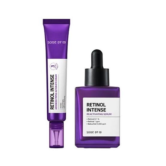 Retinol serum and eye cream deal