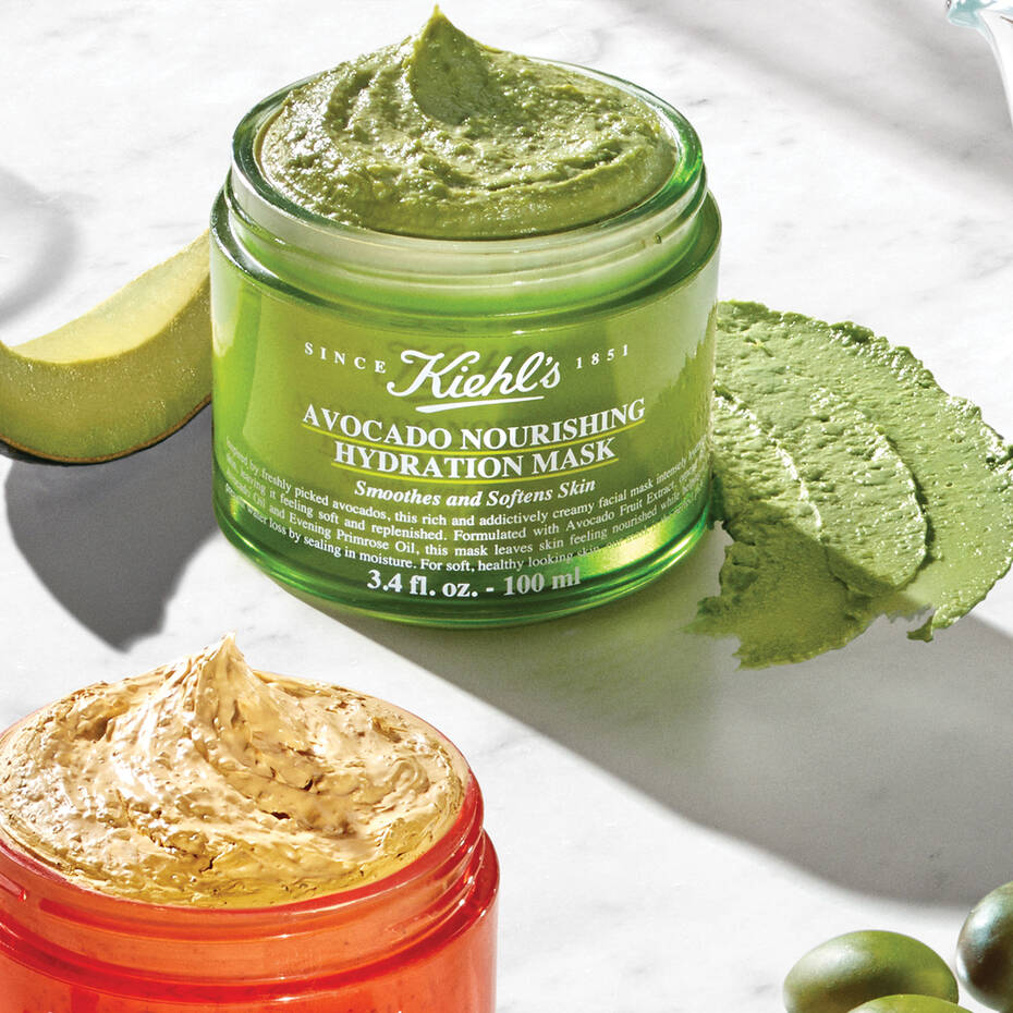 Kiehl’s Avocado Nourishing Hydration Mask 100 g (Original Factory Leftover )