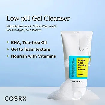 Cosrx low pH good morning gel cleanser