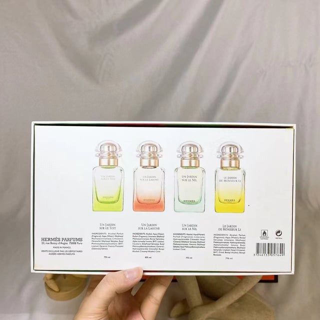 Hermes  4 in one perfume set