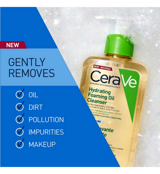 CeraVe Hydrating Foaming Oil