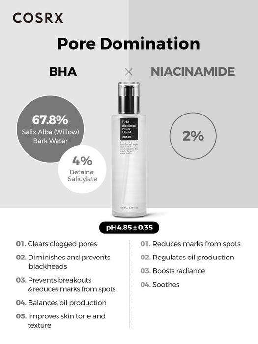 Cosrx BHA blackhead power liquid