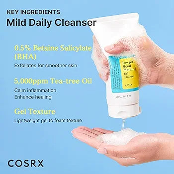 Cosrx low pH good morning gel cleanser