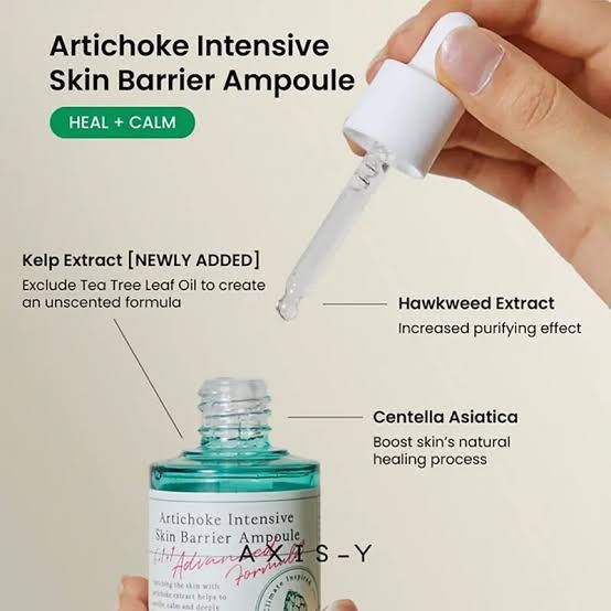 Artichoke intensive skin barrier ampoule serum axis y