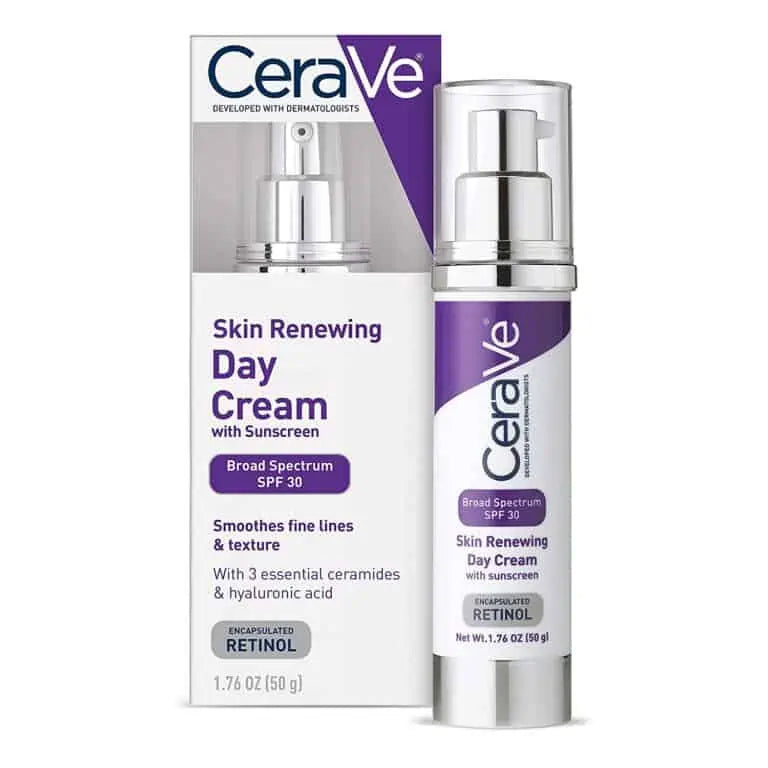 CeraVe Renewing Day Cream with Retinol, SPF30