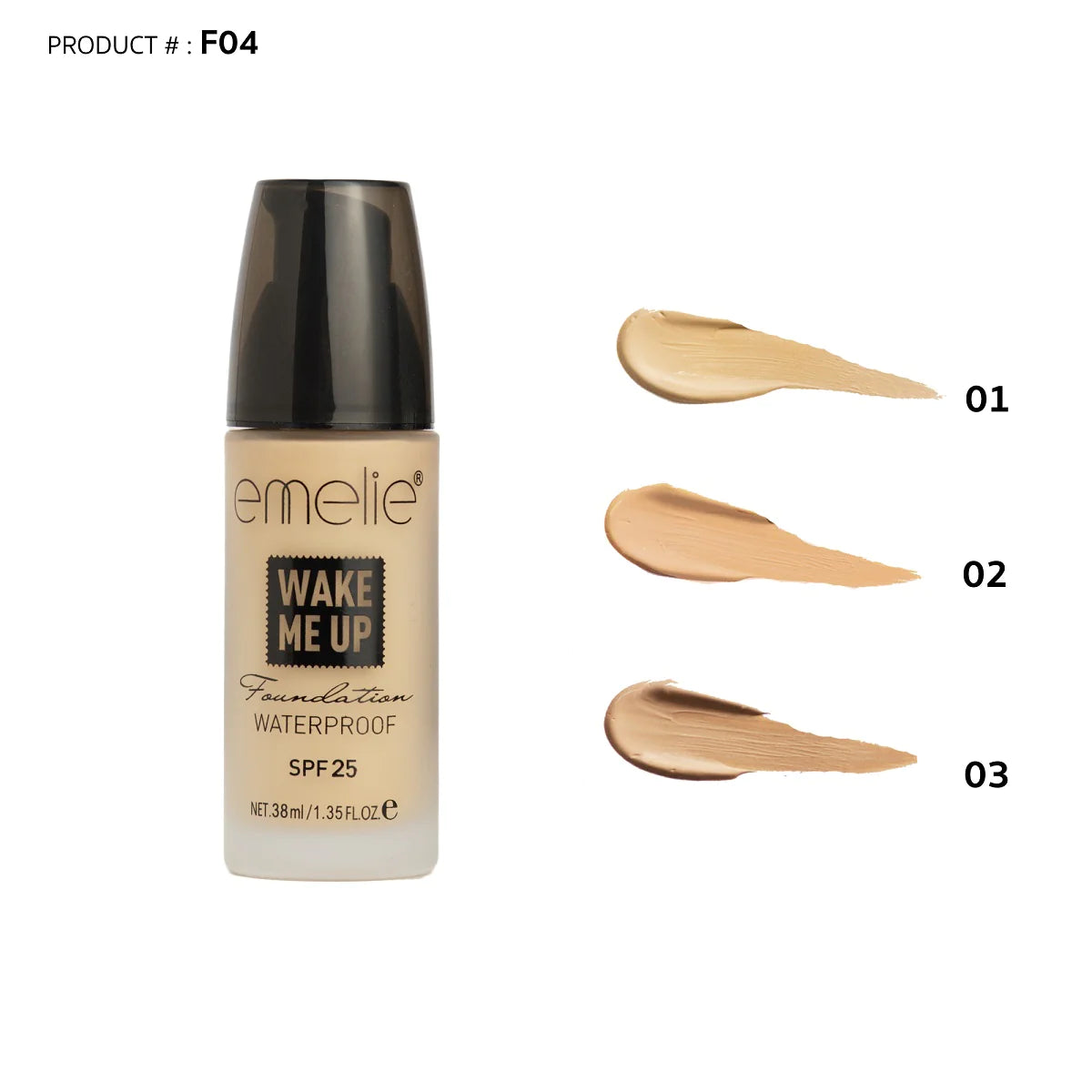 Emelie Wake Up Foundation Spf 25